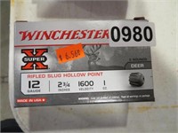 WINCHESTER RIFLED SLUG HOLLOW POINT 12GA 2 3/4"