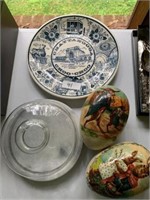 LOT OF PORCELAIN AND GLASSWARE