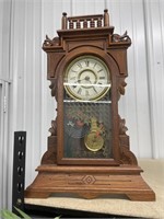 Mantle Clock w/Key 20"H