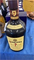 Seagram’s 7 Crown blend bottle, unopened
