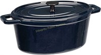 AmazonBasics Premium Enameled Cast Iron Oval