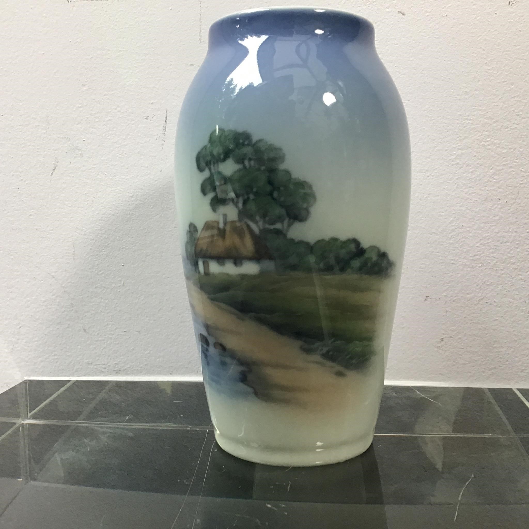 ROYAL COPENHAGEN PORCELAIN VASE DENMARK