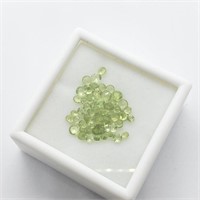 $200  Genuine Peridot August Birthstone 2-4Mm(4ct)