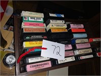 CASE OF 8TRACK TAPES