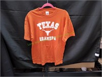 Men's Texas Longhorn Grandpa T-Shirt, Sz Lg