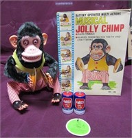 Musical Jolly Chimp battery operated toy.