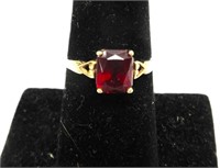 14k Ruby Ring Size 7