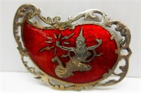 Siam Silver Brooch