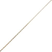 Delicate Oval Link Chain Necklace 14k Gold 18"