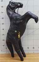Leather wrapped Disney Black Beauty horse