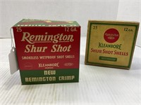 7 ROUNDS OF REMINGTON SHUR SHOT 12 GAUGE SHOTGUN