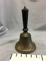 Early brass country school bell
