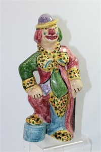 Ceramic Clown Statue