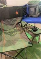 6 Camping Chairs, Cooler Backpack and Duffel Bag
