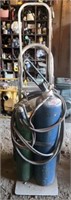 Acetylene Cutting Torch Setup w/ Dolly