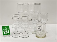 Glassware & BC Comic Glass