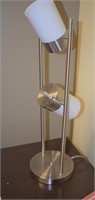 CHROME CONTEMPORARY TABLE LAMP