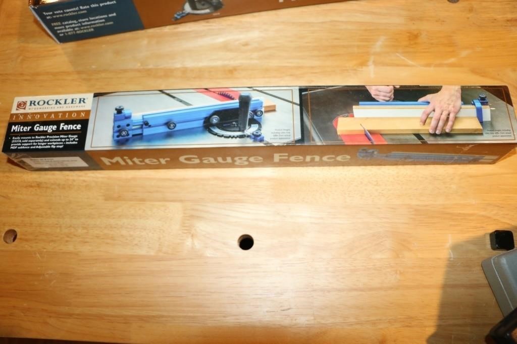 Rockler Miter Gauge Fence