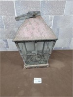 Metal/glass candle lantern
