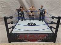 Reigns vs Lesnar Ref Wrestling Ring WWF RAW