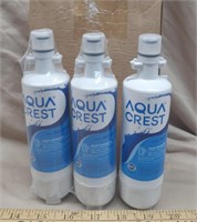 3 Aqua Crest Water Filters  *New*