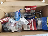 Box of Misc Magnets/Pulleys