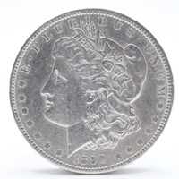 1890-P Morgan Silver Dollar - XF
