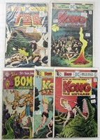 (5) DC BRONZE AGE COMICS - TOR #6, KONG