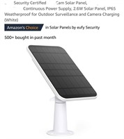 Cam Solar Panel,