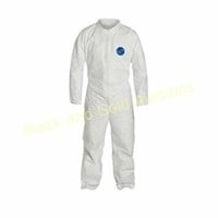 New Box of 25 Tyvek White Coverall Suits