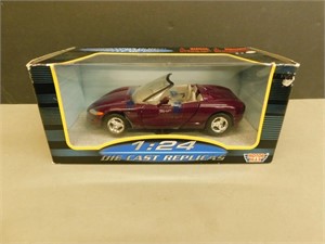 Corvette stingray III 1:24 scale Diecast car