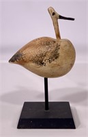 "Root Head" peep, carved by John R. Nelson,