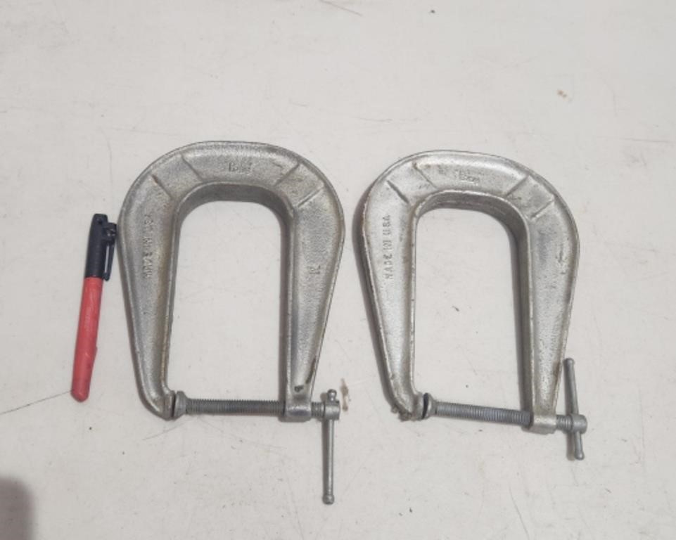 (2) 2.5" Pony Clamps