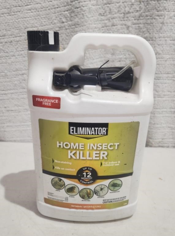 New 1gal Jug of Eliminator, Home Insect Killer