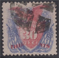 US Stamps #121 Used, well centered, bright color,