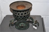 Japanese Usabata Vase Cast Iron