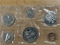 1970 Cdn Proof Like UNC Coin Set