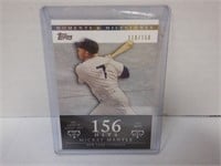 2007 TOPPS #75 MICKEY MANTLE #118/150