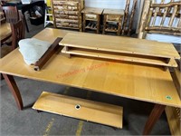 Country Woodshop Kitchen Table 73"x48"x31"