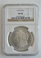1879-S NGC MS 64 Morgan Dollar