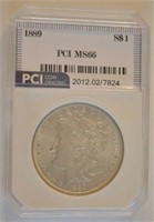 1889 PCI MS 66 Morgan Dollar