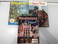 1965, 1966 & 1968 Disneyland Publications