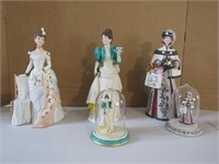 Avon Mrs. Albee Award Ceramic Figurines NO SHIP