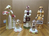 Avon Mrs. Albee Award Ceramic Figurines NO SHIP