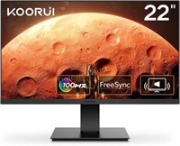 KOORUI 21.5in Gaming Monitor 1080P 100Hz