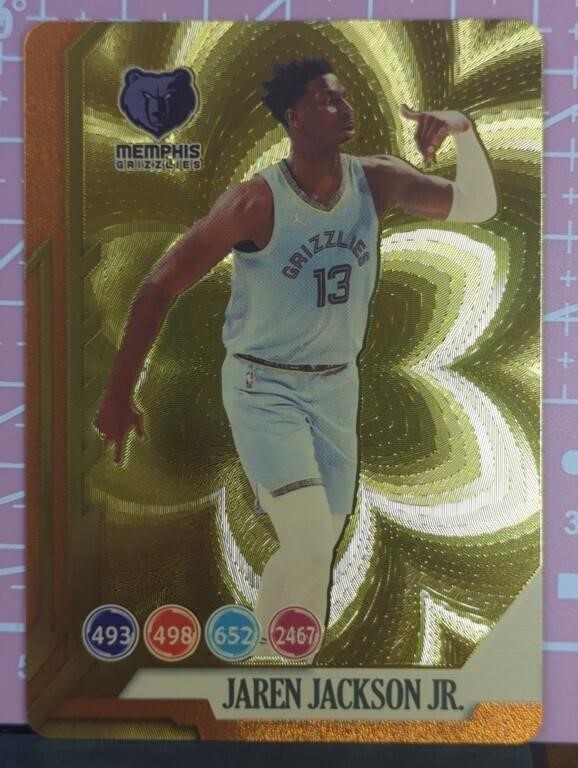 24k gold-plated basketball card jaren Jackson Jr