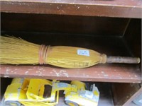 1 Handmade Broom w/Twig Handle