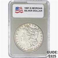 1887-S Morgan Silver Dollar