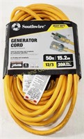 Southwire - 50ft of Heavy Duty Generator Cord