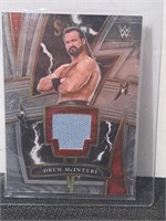 2022 Select WWE Drew McIntyre Relic Wrestling Card